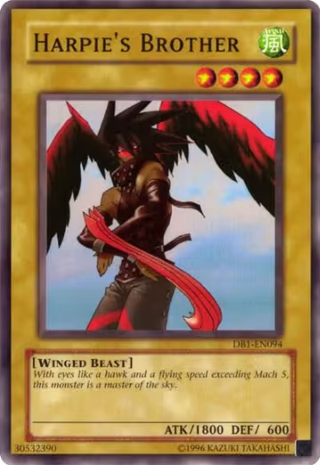 Harpie's Brother (DB1-EN094), Dark Beginning 1 — Yu-Gi-Oh! card price