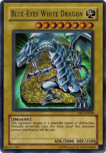 Blue-Eyes White Dragon (DB1-EN098), Dark Beginning 1 — Yu-Gi-Oh! card price