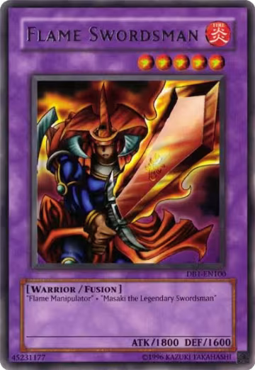 Flame Swordsman (DB1-EN100), Dark Beginning 1 — Yu-Gi-Oh! card price