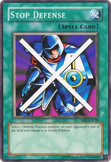 Stop Defense (DB1-EN128), Dark Beginning 1 — Yu-Gi-Oh! card price