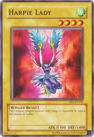 Harpie Lady (DB1-EN145), Dark Beginning 1 — Yu-Gi-Oh! card price