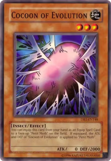 Cocoon of Evolution (DB1-EN148), Dark Beginning 1 — Yu-Gi-Oh! card price