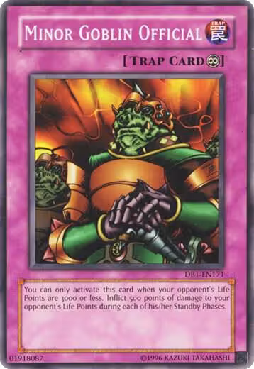 Minor Goblin Official (DB1-EN171), Dark Beginning 1 — Yu-Gi-Oh! card price