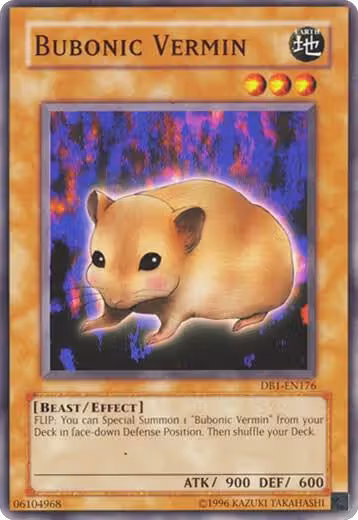 Bubonic Vermin (DB1-EN176), Dark Beginning 1 — Yu-Gi-Oh! card price