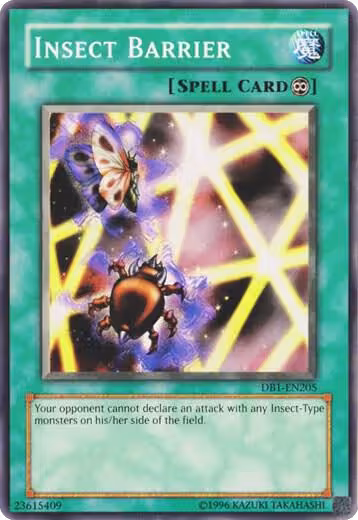 Insect Barrier (DB1-EN205), Dark Beginning 1 — Yu-Gi-Oh! card price
