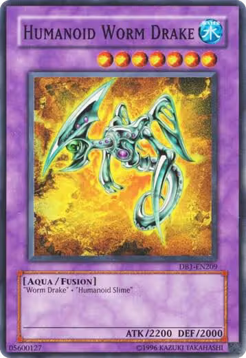 Humanoid Worm Drake (DB1-EN209), Dark Beginning 1 — Yu-Gi-Oh! card price