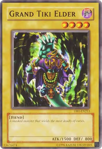 Grand Tiki Elder (DB1-EN213), Dark Beginning 1 — Yu-Gi-Oh! card price