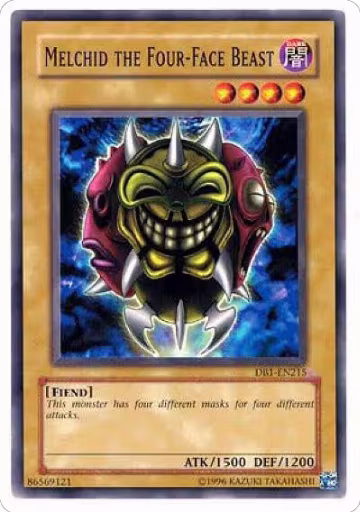 Melchid the Four-Face Beast (DB1-EN215), Dark Beginning 1 — Yu-Gi-Oh! card price