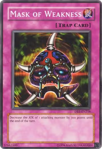 Mask of Weakness (DB1-EN218), Dark Beginning 1 — Yu-Gi-Oh! card price