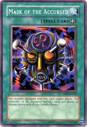 Mask of the Accursed (DB1-EN222), Dark Beginning 1 — Yu-Gi-Oh! card price