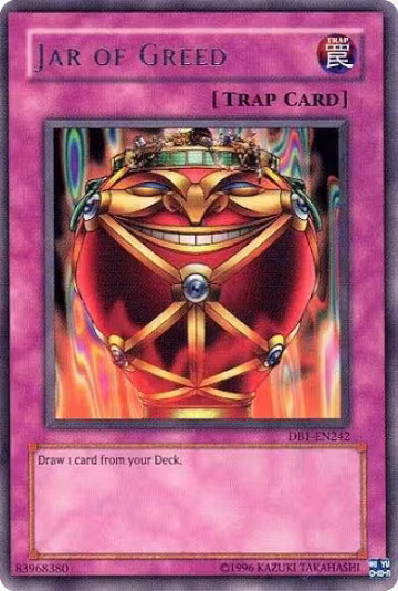 Jar of Greed (DB1-EN242), Dark Beginning 1 — Yu-Gi-Oh! card price