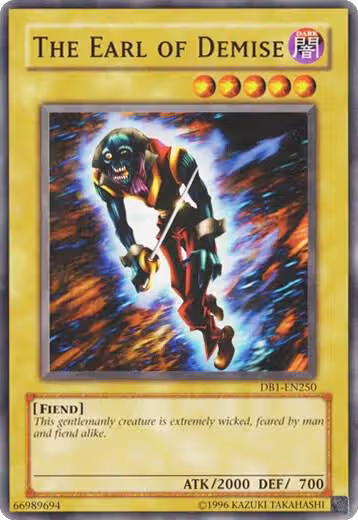 The Earl of Demise (DB1-EN250), Dark Beginning 1 — Yu-Gi-Oh! card price