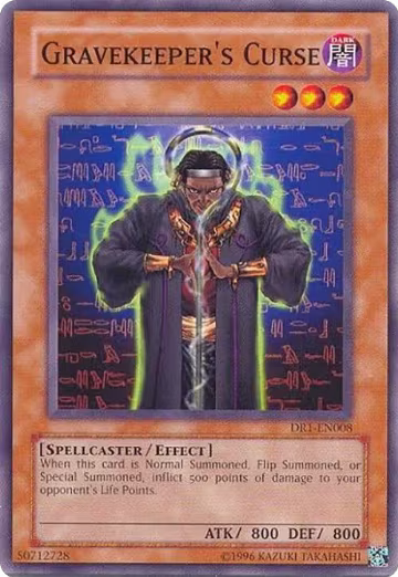 Gravekeeper's Curse (DR1-EN008), Dark Revelation Volume 1 — Yu-Gi-Oh! card price