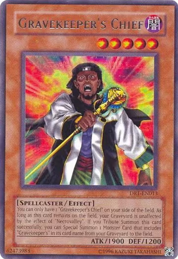 Gravekeeper's Chief (DR1-EN013), Dark Revelation Volume 1 — Yu-Gi-Oh! card price