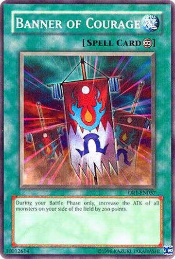 Banner of Courage (DR1-EN037), Dark Revelation Volume 1 — Yu-Gi-Oh! card price