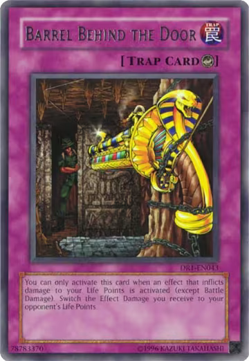 Barrel Behind the Door (DR1-EN043), Dark Revelation Volume 1 — Yu-Gi-Oh! card price
