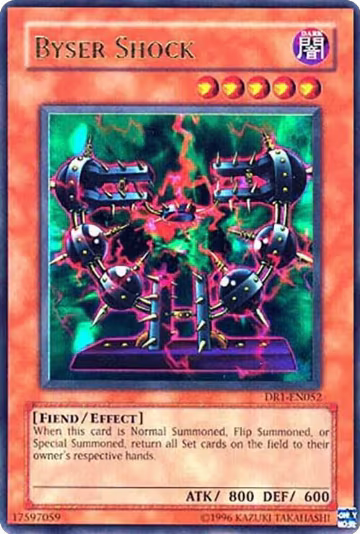 Byser Shock (DR1-EN052), Dark Revelation Volume 1 — Yu-Gi-Oh! card price