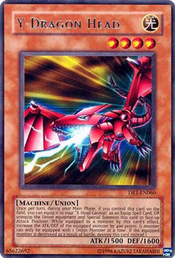 Y-Dragon Head (DR1-EN060), Dark Revelation Volume 1 — Yu-Gi-Oh! card price