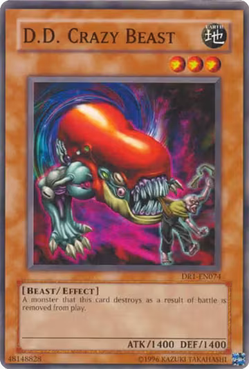 D.D. Crazy Beast (DR1-EN074), Dark Revelation Volume 1 — Yu-Gi-Oh! card price