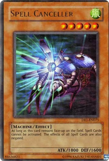Spell Canceller (DR1-EN075), Dark Revelation Volume 1 — Yu-Gi-Oh! card price