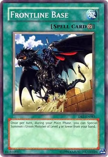 Frontline Base (DR1-EN083), Dark Revelation Volume 1 — Yu-Gi-Oh! card price