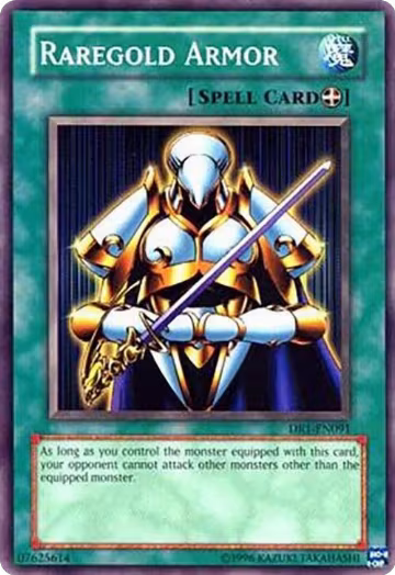 Raregold Armor (DR1-EN091), Dark Revelation Volume 1 — Yu-Gi-Oh! card price
