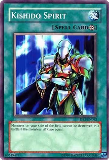 Kishido Spirit (DR1-EN093), Dark Revelation Volume 1 — Yu-Gi-Oh! card price