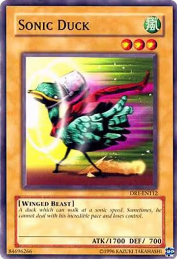 Sonic Duck (DR1-EN112), Dark Revelation Volume 1 — Yu-Gi-Oh! card price