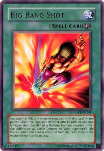Big Bang Shot (DR1-EN141), Dark Revelation Volume 1 — Yu-Gi-Oh! card price