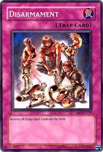 Disarmament (DR1-EN157), Dark Revelation Volume 1 — Yu-Gi-Oh! card price