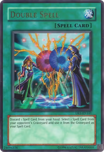 Double Spell (DR1-EN161), Dark Revelation Volume 1 — Yu-Gi-Oh! card price