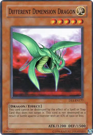 Different Dimension Dragon (DR1-EN177), Dark Revelation Volume 1 — Yu-Gi-Oh! card price