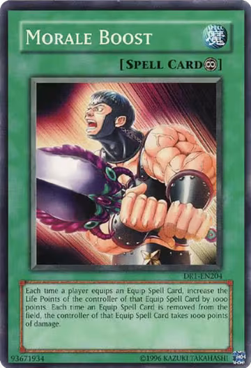 Morale Boost (DR1-EN204), Dark Revelation Volume 1 — Yu-Gi-Oh! card price