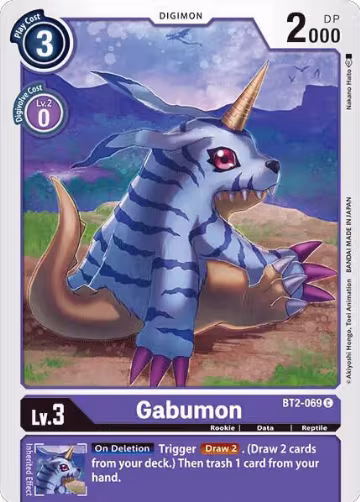 Gabumon - BT2-069 (BT2-069 C), Release Special Booster 1.0 — Digimon card price
