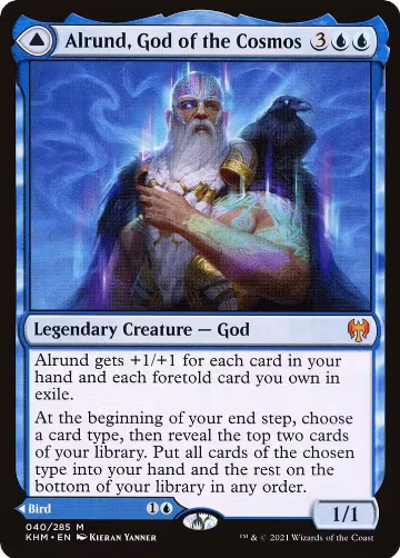 Alrund, God of the Cosmos (40), Kaldheim — Magic card price