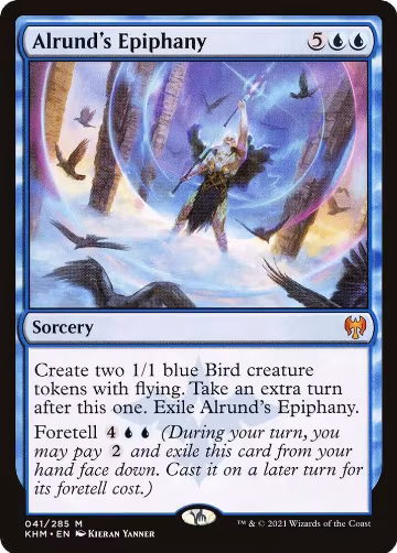 Alrund's Epiphany (41), Kaldheim — Magic card price