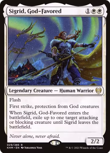 Sigrid, God-Favored (29), Kaldheim — Magic card price