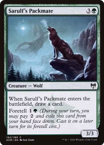 Sarulf's Packmate (192), Kaldheim — Magic card price