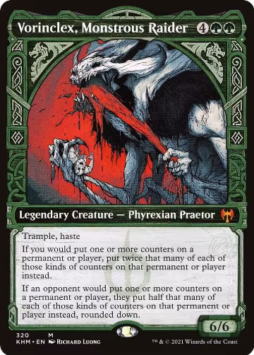 Vorinclex, Monstrous Raider (Showcase) (320) — card price