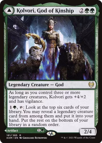 Kolvori, God of Kinship (181), Kaldheim — Magic card price