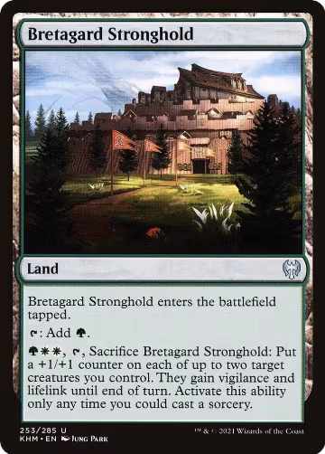 Bretagard Stronghold (253), Kaldheim — Magic card price