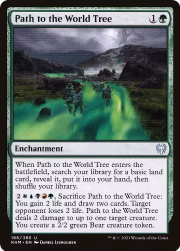 Path to the World Tree (186), Kaldheim — Magic card price