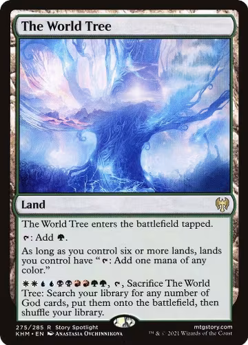 The World Tree (275), Kaldheim — Magic card price
