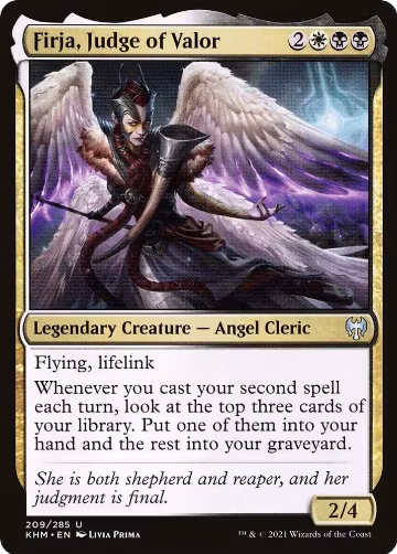 Firja, Judge of Valor (209), Kaldheim — Magic card price