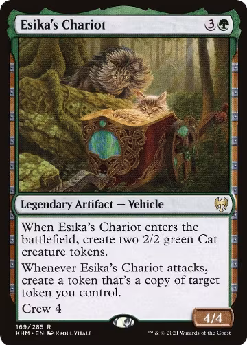 Esika's Chariot (169), Kaldheim — Magic card price