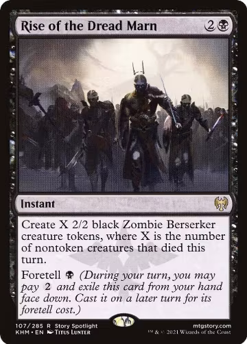 Rise of the Dread Marn (107), Kaldheim — Magic card price