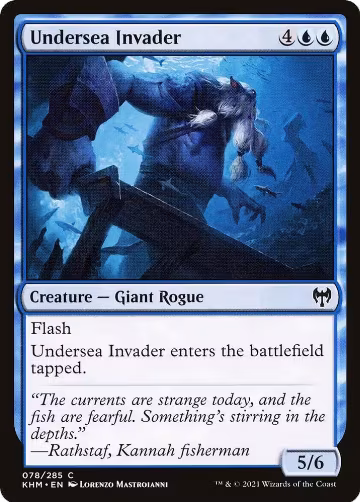 Undersea Invader (78), Kaldheim — Magic card price