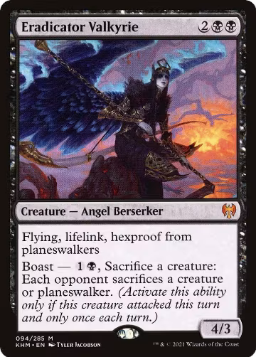 Eradicator Valkyrie (94), Kaldheim — Magic card price