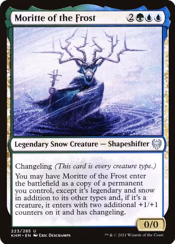 Moritte of the Frost (223), Kaldheim — Magic card price