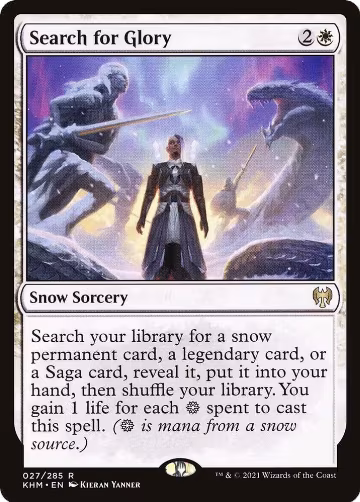 Search for Glory (27), Kaldheim — Magic card price